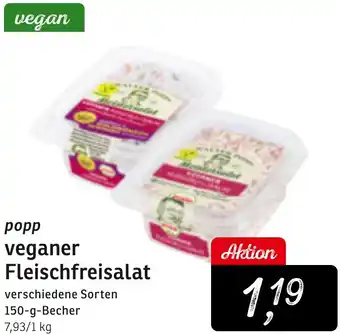 KONSUM veganer Fleischfreisalat Angebot