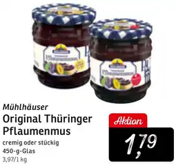 KONSUM Original Thüringer Pflaumenmus Angebot