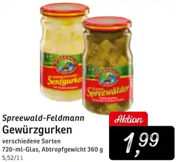 KONSUM Gewürzgurken Angebot