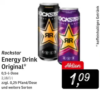 KONSUM Rockstar Energy Drink Original Angebot