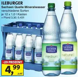 Lösch Depot ILEBURGER Sachsen Quelle Mineralwasser Angebot