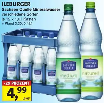 Lösch Depot ILEBURGER Sachsen Quelle Mineralwasser Angebot