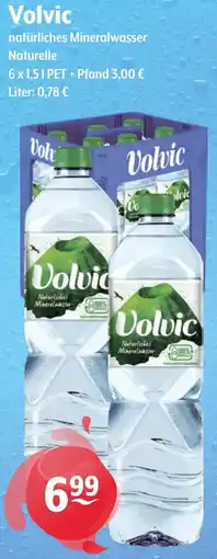 Getränke Hoffmann Volvic natürliches Mineralwasser Naturelle Angebot