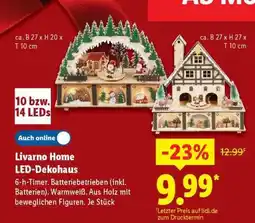 Lidl Livarno Home LED-Dekohaus Angebot