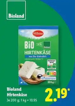 Lidl Bioland Hirtenkäse Angebot