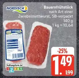 Edeka Bauernfrühstück nach Art einer Zwiebelmettwurst Angebot
