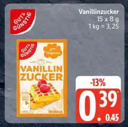 Edeka Vanillinzucker Angebot