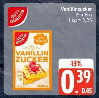 Edeka Vanillinzucker Angebot