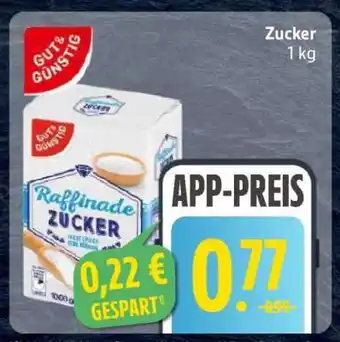 Edeka Zucker 1 kg Angebot