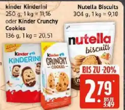 Edeka Nutella Biscuits Angebot
