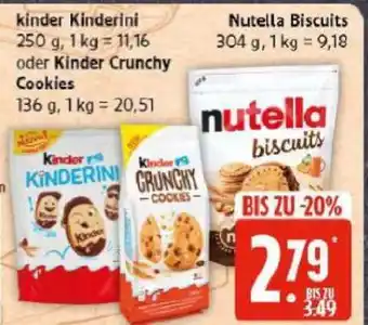 Edeka Nutella Biscuits Angebot
