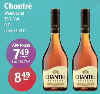 Getränke Hoffmann Chantré Weinbrand Angebot