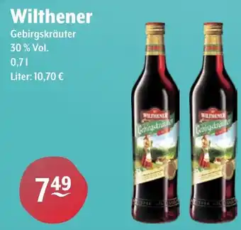 Getränke Hoffmann Wilthener Gebirgskräuter Angebot