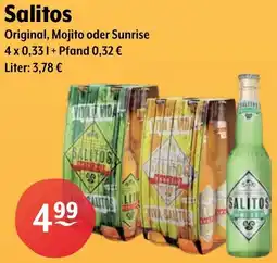Getränke Hoffmann Salitos Original, Mojito oder Sunrise Angebot