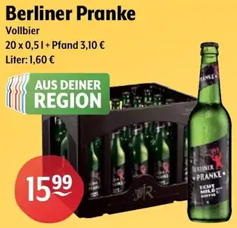 Getränke Hoffmann Berliner Pranke Vollbier Angebot