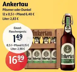 Getränke Hoffmann Ankertau Pilsener oder Dunkel Angebot