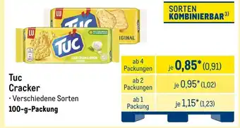 METRO LU Tuc Cracker Angebot
