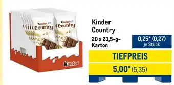 METRO Kinder Country Angebot