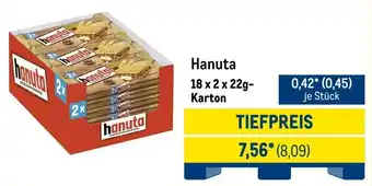 METRO Hanuta Angebot