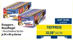 METRO Knoppers NussRiegel Angebot