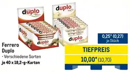 METRO Ferrero Duplo Angebot