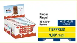 METRO Kinder Riegel Angebot