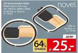Zurbrüggen Novel led-deckenleuchte dallas Angebot