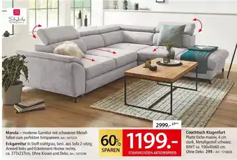 Zurbrüggen Stylife eckgarnitur Angebot