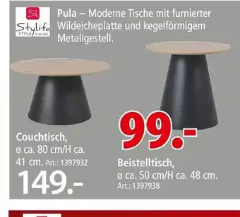 Zurbrüggen Stylife couchtisch Angebot