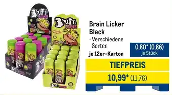METRO Brain Licker Black Angebot
