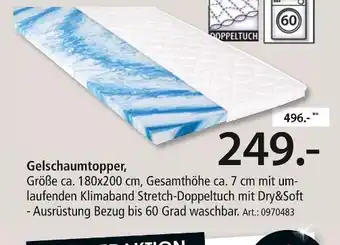Zurbrüggen Gelschaumtopper Angebot