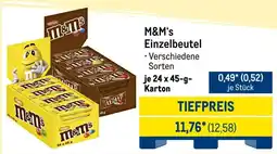 METRO M&M's Einzelbeutel Angebot
