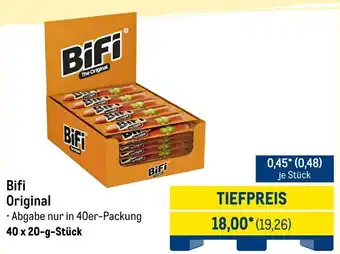 METRO Bifi Original Angebot