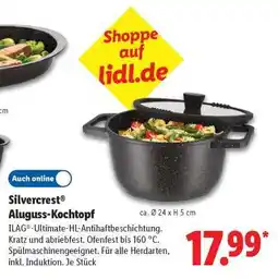 Lidl Silvercrest Aluguss-Kochtopf Angebot