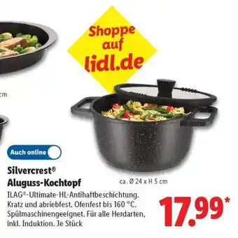 Lidl Silvercrest Aluguss-Kochtopf Angebot