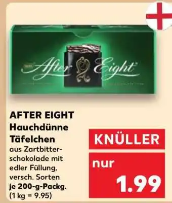 Kaufland AFTER EIGHT Hauchdünne Täfelchen Angebot