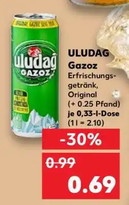 Kaufland Uludağ Gazoz Angebot