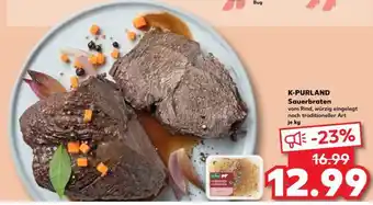Kaufland K-PURLAND Sauerbraten Angebot