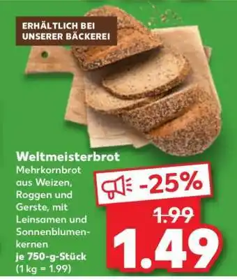 Kaufland Weltmeisterbrot Angebot