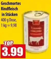Mix Markt Geschmortes Rindfleisch in Stücken Angebot