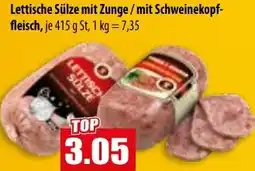 Mix Markt Lettische Sülze mit Zunge/ mit Schweinekopffleisch Angebot