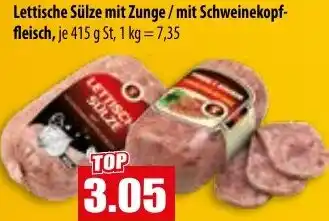 Mix Markt Lettische Sülze mit Zunge/ mit Schweinekopffleisch Angebot