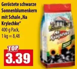 Mix Markt Geröstete schwarze Sonnenblumenkern mit Schale ,,Na Krylechke" Angebot
