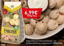 Mix Markt Teigtaschen mit Hähnchenfleisch- und Rindfleischfüllung Angebot