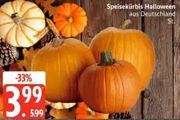 Edeka Speisekürbis Halloween Angebot