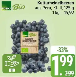 Edeka EDEKA Bio Kulturheidelbeeren Angebot