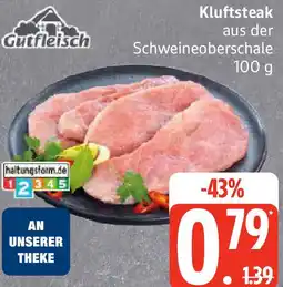 Edeka Gutfleisch Kluftsteak Angebot