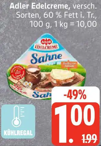 Edeka Adler Edelcreme Angebot