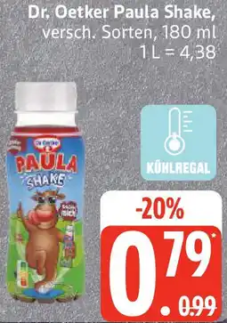 Edeka Dr. Oetker Paula Shake Angebot