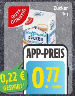 Edeka GUT& GÜNSTIG Zucker Angebot